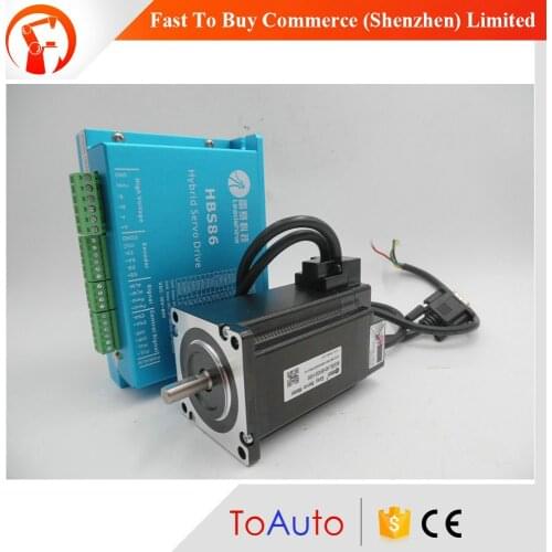 Leadshine Easy Servo System Closed-Loop Stepper Kit 60CME30X+HBS86 2 phase 3.0A 3.0NM NEMA24 60mm 20-50VDC