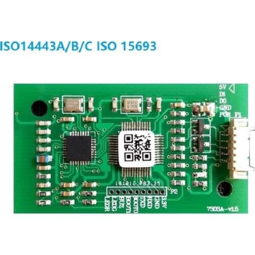 13.56mhz ISO14443A/B/C ISO15693 card reader module Embedded card reader Wiegand/UART output