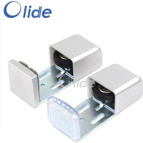 Aluminium Alloy Door Floor Guider For Wooden Door/Framed Glass Door