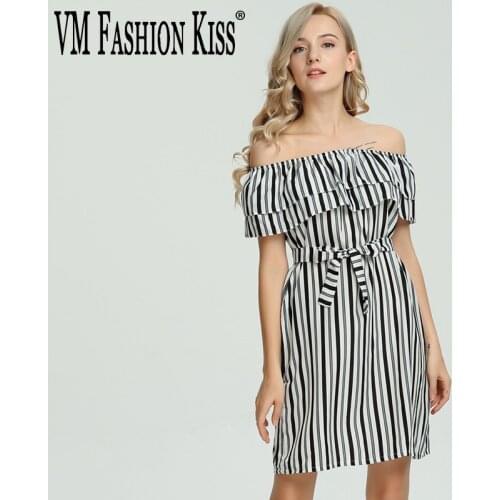 Non-fading Womens Summer Sexy Strapless Chiffon European American Dress A-Line Girl Strapless Dresses Vestidos Dropshipping