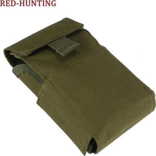 Airsoft Hunting Accessories Ammo Bags 25 Round 12GA 12 Gauge Ammo Shells Pistol Gun Reload Magazine Pouches Molle Bag ACU CP