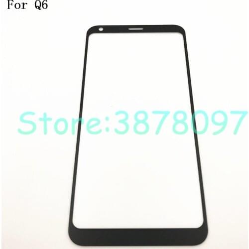 Original 5.5 inches Front Screen Glass Lens Cover Replacement Parts For LG Q6 M700 M700AM M700A X600K X600S X600L Touch Screen