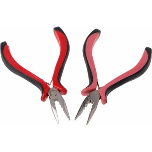 Hair Extension Pliers Remover Tool For Micro Ring With Teeth 3Holes Loop Removal Hair Styling Tools Accessory Pliers