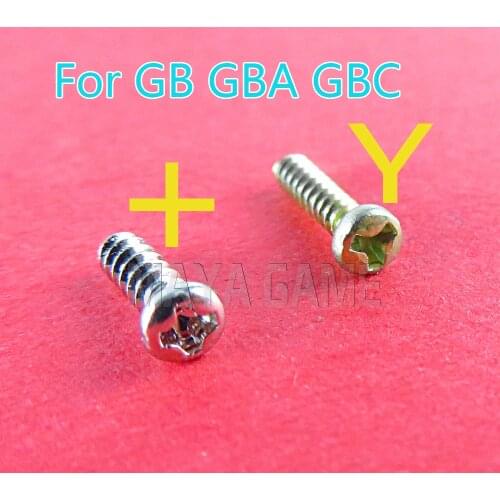 Replacement Screw For Gameboy Advance GB GBA GBC Repair Kit full set cross screws console 30pcs/lot
