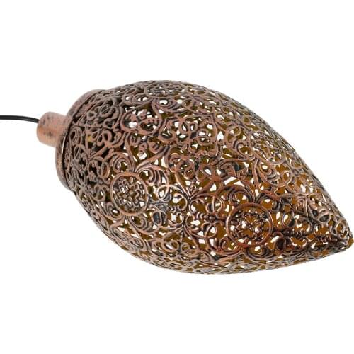 Solar Lantern Light Waterproof Hollow LED Solar Lamp Hanging Lantern Decorative Landscape Lighting For Garden Yard Patio Decor