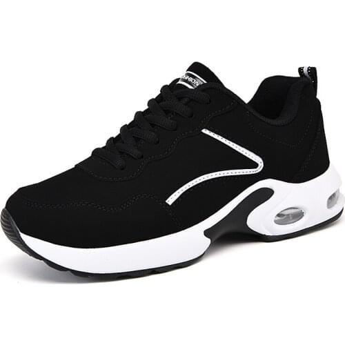 New Womens Shoes Air Cushion Fashion Casual Shoes 2020 Women Comfortable Breathable Sneakers Big Size Female Sapatilha Feminina