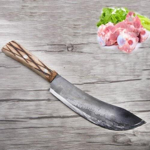 2018 Free Shipping LDZ Forged Kitchen Eviscerate Boning Knife Handmade Cut Meat Vegetable Fish Cooking Knives Chef Slicing Knife