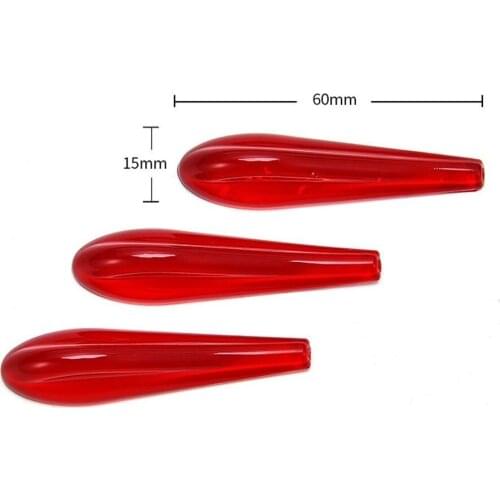 6 Piece/Set Car Tail Light Sticker Airflow Sticker Anti Collision Car Auto Tail Light Sticker Acrylic Car-Bumper Strip Spoiler