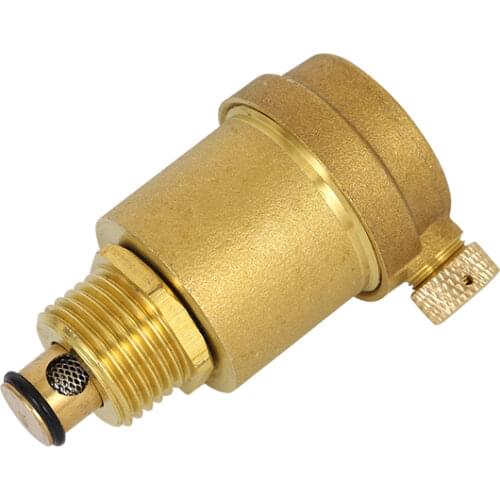 1/2" 3/4" 1" BSP Male Thread Brass Automatic Air Pressure Vent Valve Safety Pressure Relief Valve For Solar Water Heater