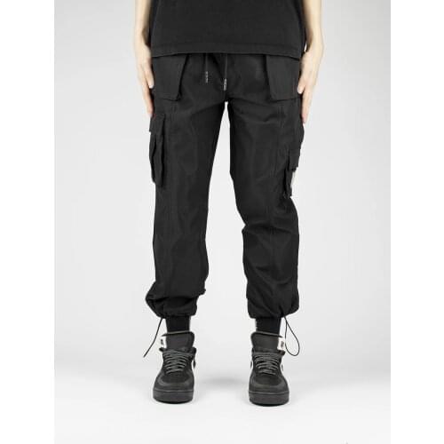 2021 new style autumn Mens Side Pockets Cargo Harem pants Hip Hop Casual Male Joggers Trousers Fashion Streetwear Pants