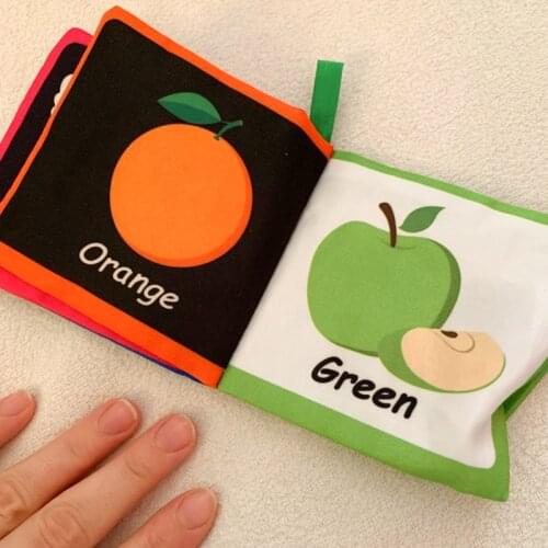 Kidsbooks Baby Early Childhood Education Interactive Sound Cloth Book Baby Soft Toys Montessori Toys for Newborns 0 12 months