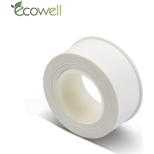 Ecowell 1Pcs 15mm Thermal Label LP15S white TEPRA Lite Tape 4M compatible for KingJim label maker label printer LR5 LR30 MP20