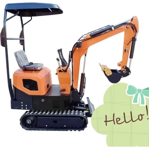 CE EPA Approved New Design 1ton Hydraulic Crawler Excavator For Sale