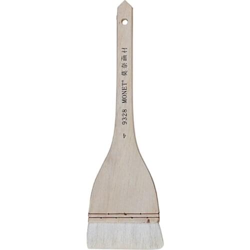 Wooden Handle Paint Brush Paint Brush Water-color Painting Brush Wool Brush for Gouache Oil Painting Art Supplies for work home
