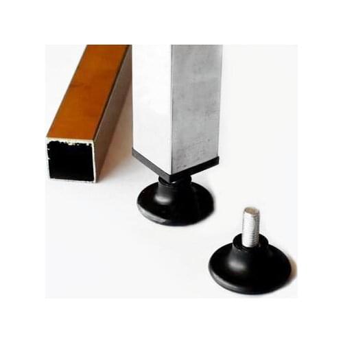 M8 M10 screw thread Base27 38 45 mm pad Screw-in Furniture Cabinet Table Leg Adjustable Levelling Glide Feet Foot Feet Screw On