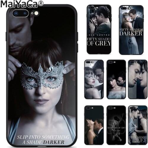MaiYaCa Fifty Shades Darker of grey freed Luxury Unique Design Phone Cover for iPhone 8 7 6 6S Plus 5 5S SE XR X XS MAX Cover