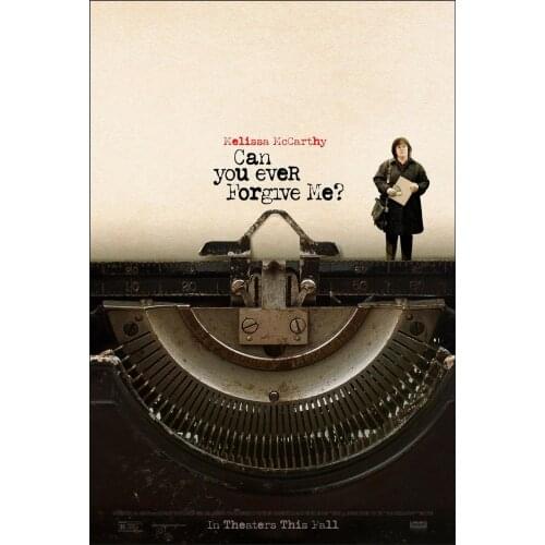 Can You Ever Forgive Me Movie Art print Silk poster Home Wall Decor