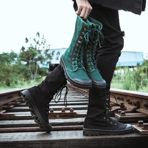 NIDENGBAO Men's Motorcycle Boots