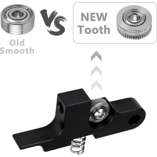 Silver Titan Aero Extruder Idler Arm Idler Lever For All Metal Titan Aero Extruder 1.75mm Prusa i3 Titan Aero Extruder Idler