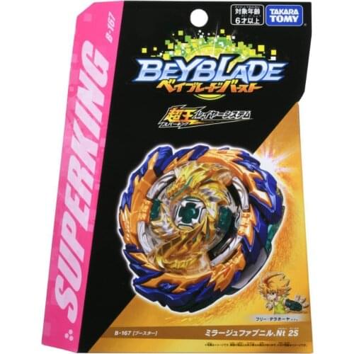 Takara Tomy Beyblade Burst Sparking Booster SuperKing B-167 Mirage Fafnir spinning toys gyroscope