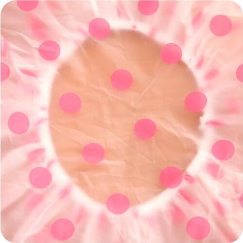 1pcs Pink Bath Cap Baby Tubs Shower Bath Wash Hair Cap Shampoo Resistance Protect Hat Baby Children Kids Infant