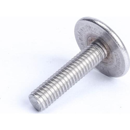 GB947 Stainless steel 304 material extra large flat head slotted screw M3 M6*8/10/12/16/20/25