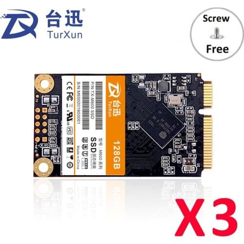 3pk Sata3 Msata SSD 128GB 256GB 3x5cm Mini Sata 120GB 240GB 64GB Internal Solid State Hard Drive Disk For Laptop&Desktop Pc