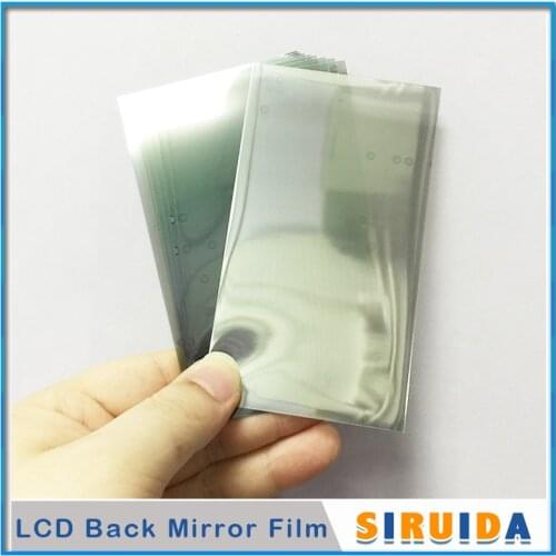 10pcs 5.5 inch LCD Back Polarizer Mirror Silver Film For LG G3 For Huawei IPS TFT Display Screen Bottom Sheet Replacement