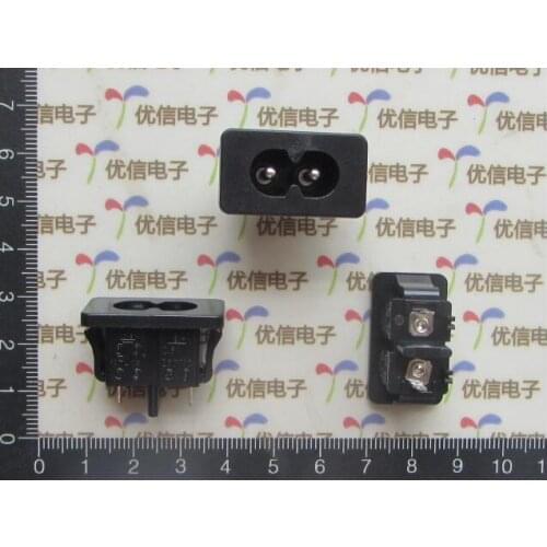 2.5A/250VAC 8 fonts AC power socket connectors