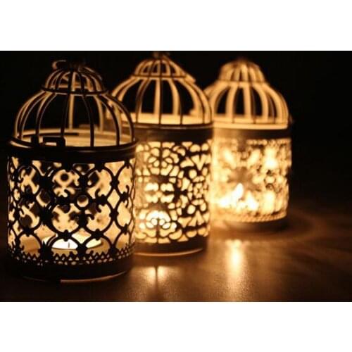 2017 New Bird Cage Decoration Candle Holders Bird Cage Wedding Candlestick DHL Fedex Free #ERG73