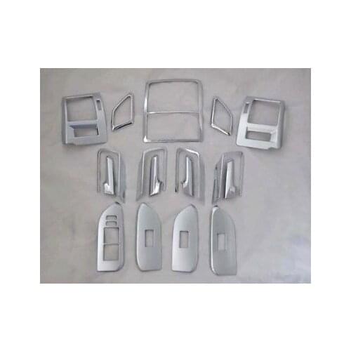 Interior Accessories Whole Kit Cover Trim 17pcs For Toyota Prado Fj150 2010-2018