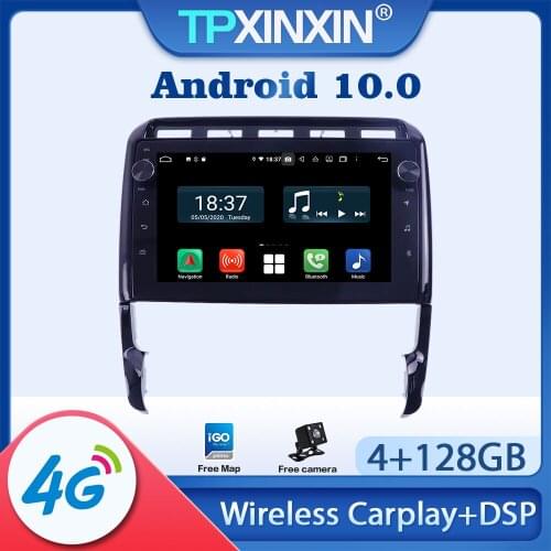 Android 10 For Porsche Cayenne 2004 2005 -2010 Car Radio Multimedia Video Audio Recorder DVD Player Navigation HeadUnit GPS 2din