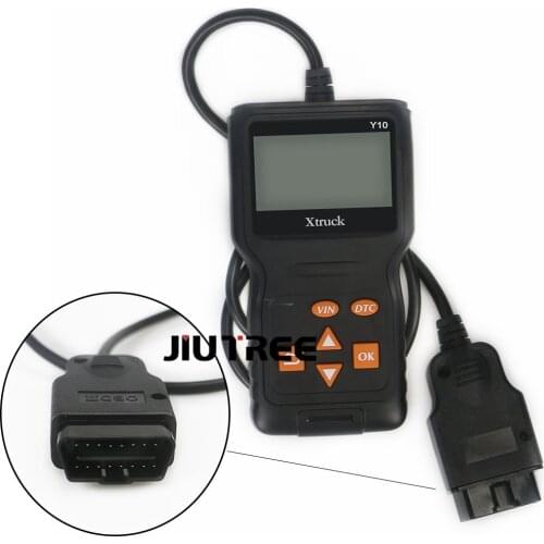 Car Diagnostic Tool xtruck y10 for all 1996 and newer obd II compliant vehicles with read codes