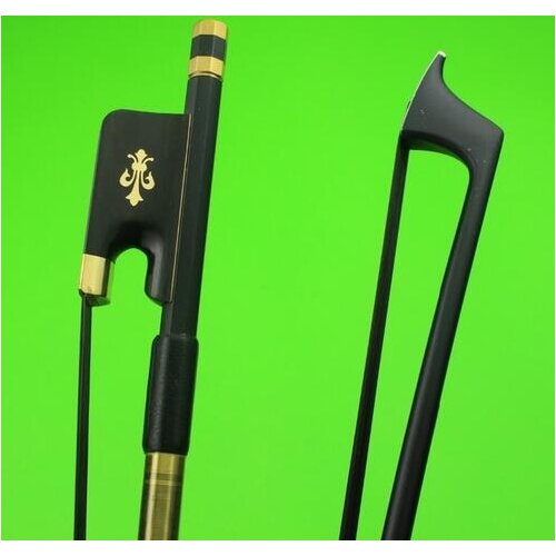 Free Shipping, 1pc New PRO Carbon fiber cello bow 4/4 full size ebony frog black horse hair
