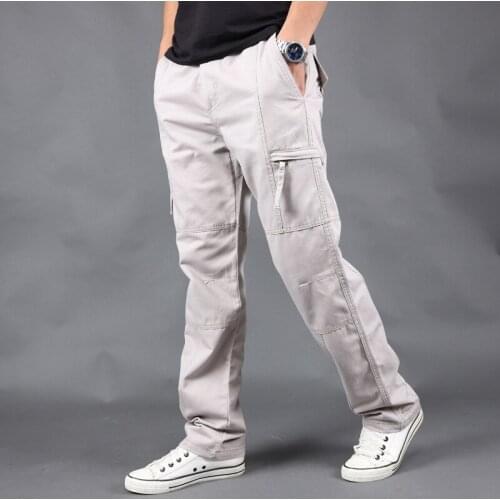 Army Tactical Pants Men Outdoor Military Long Trousers Men 2021 Casual Multi-pockets Cargo Pants Quick-drying Thin Pants