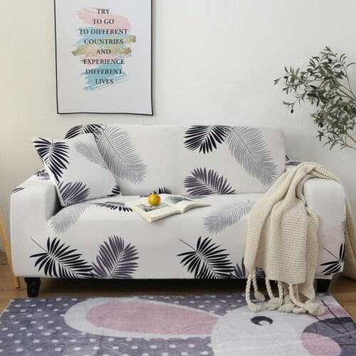 24colors slipcover sofa cover printed case for sofa layer for living room couch cover copridivano 1/2/3/4 seater