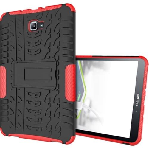 Hard PC + Soft TPU Tablet Case for Samsung Galaxy Tab A A6 10.1''inch 2016 T585 T580 SM-T580 T580N cover Protection shell + pen