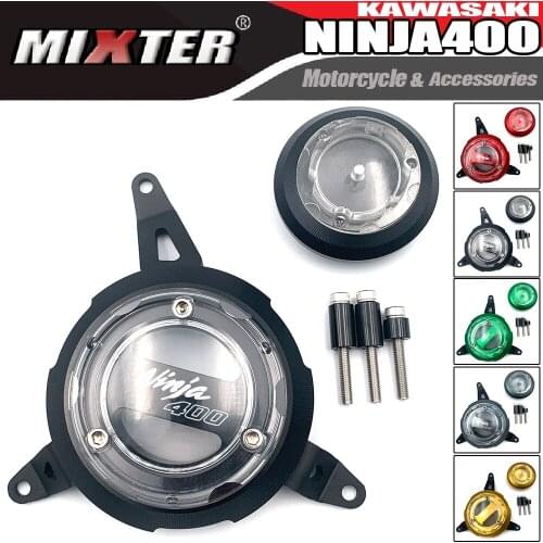 For KAWASAKI NINJA400 NINJA 400 2018 2019 2020 2021 Motorcycle Engine Guard Side Protective Cover Crash Slider Falling Protector