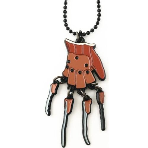 FANTASY UNIVERSE Freeshipping wholesale 20pcs horror Freddy Krueger necklace HRRDSZDF013