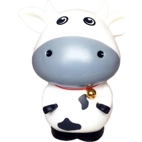 Piggy Bank,Cute Cow Money Bank for Boys and Girls,Childrens Shatterproof Coin Bank,Best Birthday Gift for Children