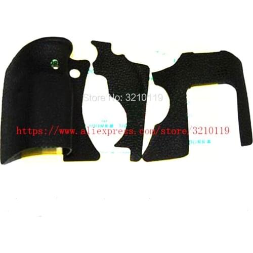 A Set of 3PCS New Original Bady rubber (Grip+left side+thumb) For Canon EOS 6D 6D Mark II 6D2 6DII SLR(With Adhesive)
