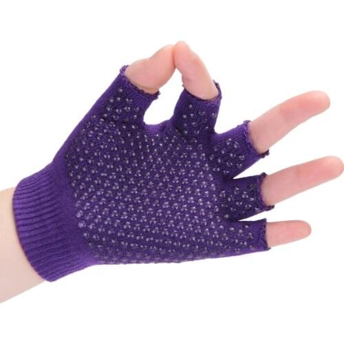 New Half Finger Grip Gloves Building Strength Bike Cycling No-slip Yoga Gloves