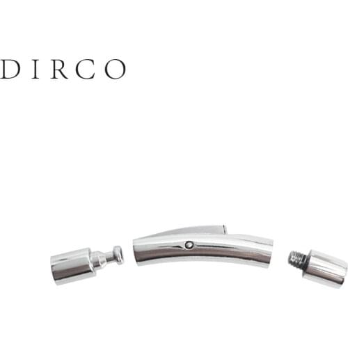 About The Fit 3mm 316L StainlessSteel Clasps Necklace Bracelet Findings Buckles Trinodal Connector High Quality Wholesale Retail