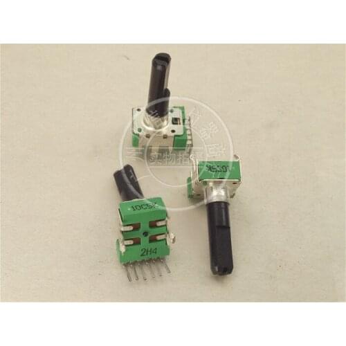 Original new 100% 142 Type vertical double potentiometer 10C5K axis 23MMF 6pin 5K (SWITCH)