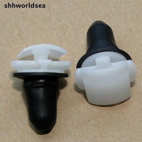 Shhworldsea automotive clips Under side of the beam anti-fence card buckle, round eyebrow clasp, trunk trim board buckle for vw