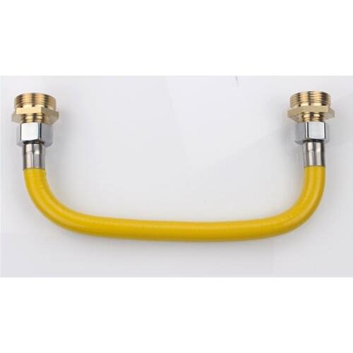 Natural Gas Meter Special Conversion Connector All Copper Thickened Outer Wire Variable Diameter Gas Meter Bellows Connector