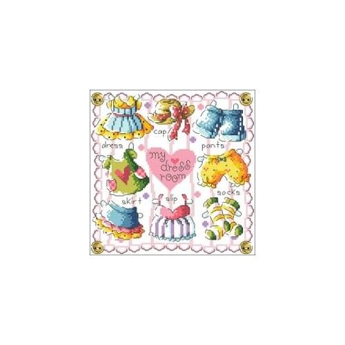 YIXIAO Counted Cross Stitch Kit Cross stitch RS cotton with cross stitch Haejbgqs 118373
