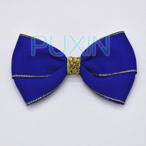 Fashion Phnom penh Bowknot Hair Clip girl headwear hair clip Bowknots Solid headdress beautiful Hairpins Girls Hair Accessories