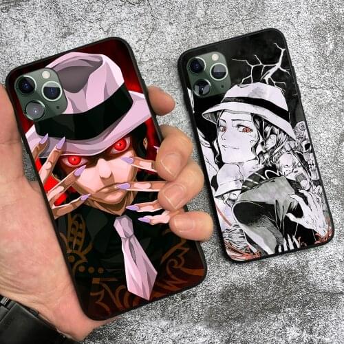 Muzan Kibutsuji Kimetsu no yaiba Demon slayer For iPhone 6 6s 7 8 Plus X XR XS 11 Pro Max soft silicone Phone case cover shell