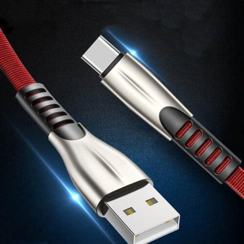 1m 5.0A Quick Charge USB Type-c Cable Phone Charger For Huawei Y8P P Smart 2021 P40 P30 Lite Honor 10X 9X Lite 10 9 8 USB Cable